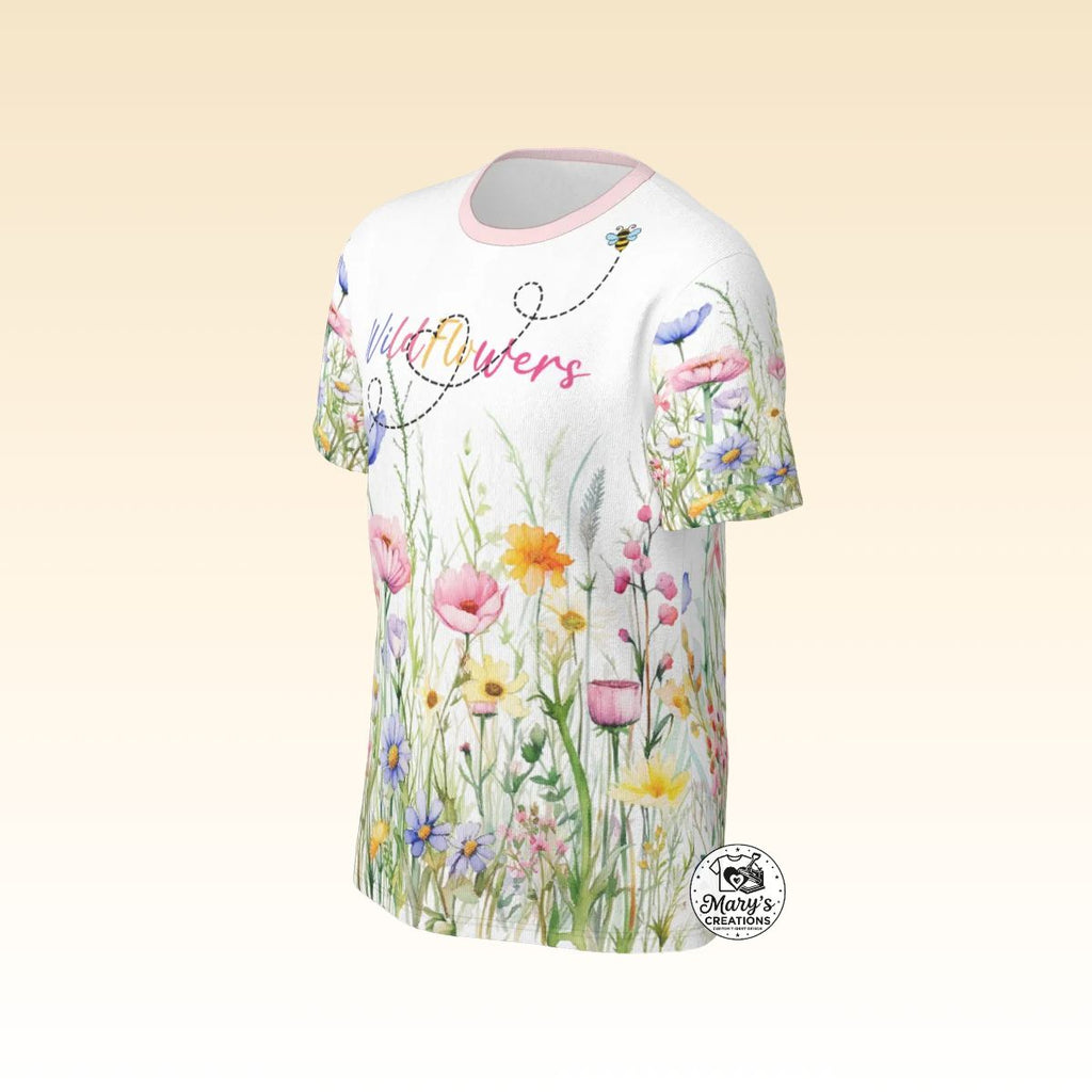 Wildflowers All-Over Print Sublimation Tee
