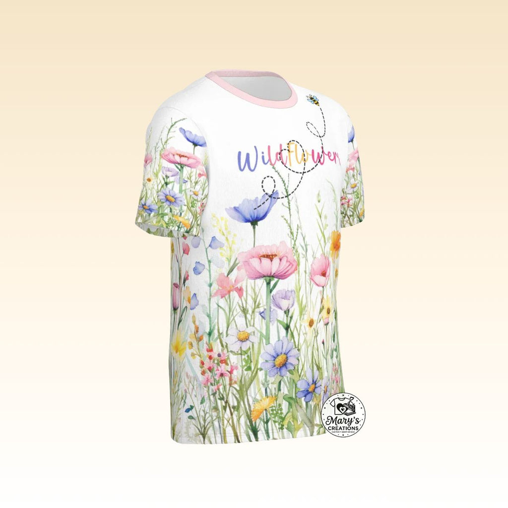 Wildflowers All-Over Print Sublimation Tee