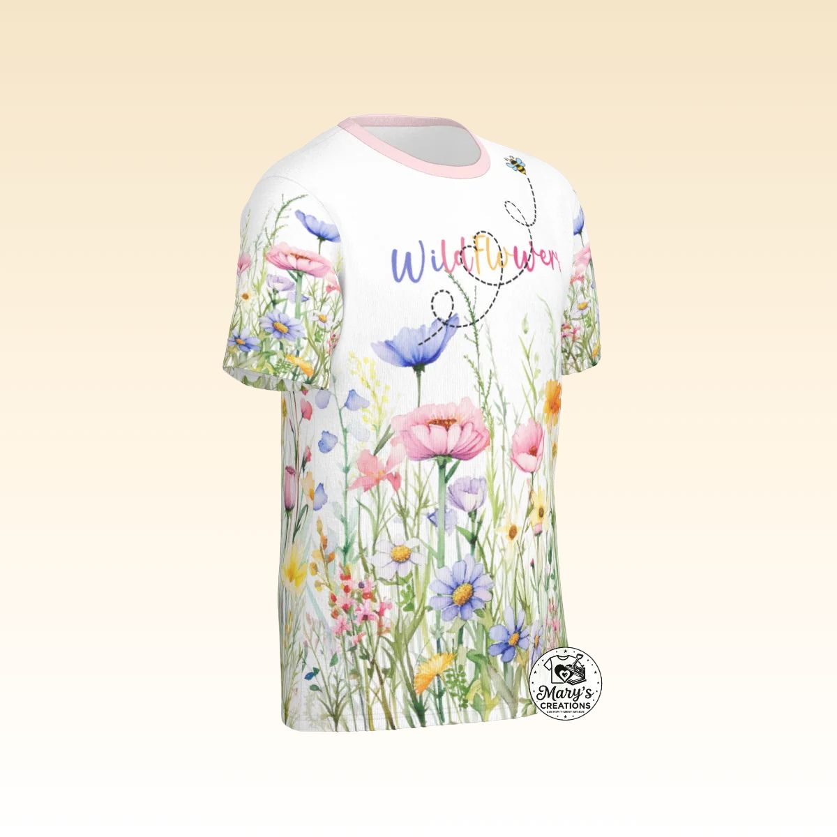Wildflowers All-Over Print Sublimation Tee