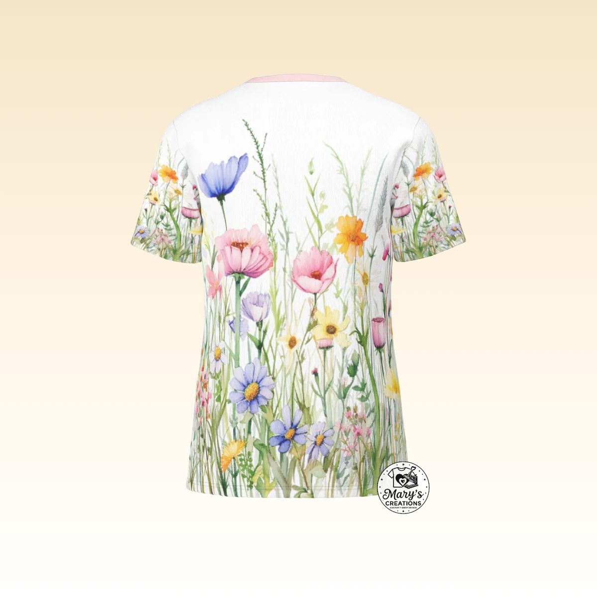 Wildflowers All-Over Print Sublimation Tee